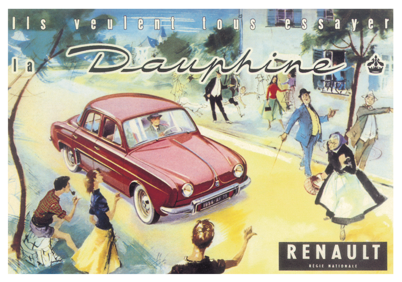 La Dauphine van Renault